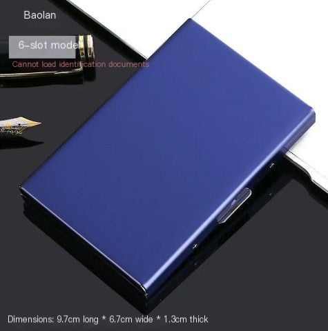 Innovative Metal RFID-Blocking Wallet with Power Bank