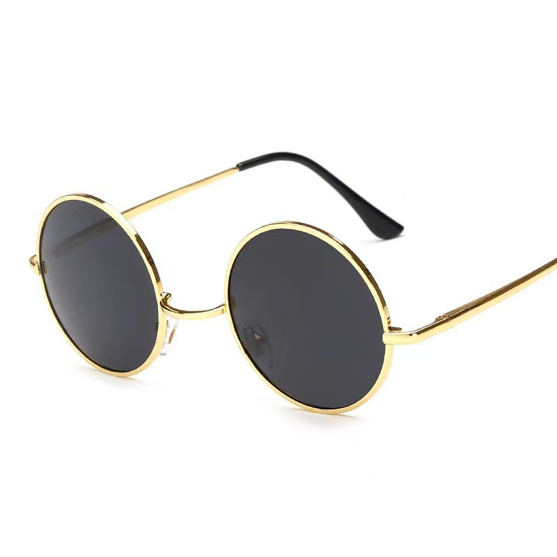 Retro Round Polarized Sunglasses for Men and Women