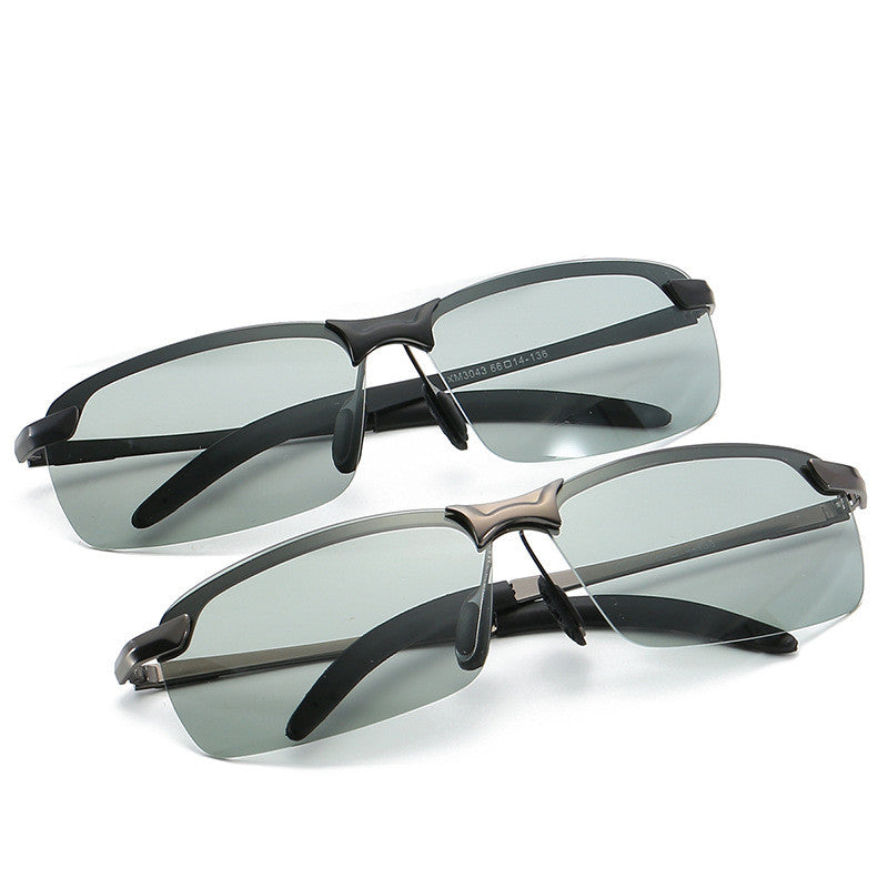 Men's Polarized Retro Photochromic Sunglasses