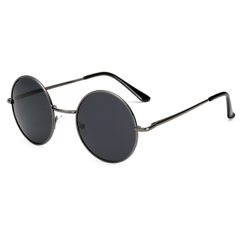 Retro Round Polarized Sunglasses for Men and Women