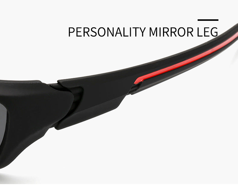 Men's Retro Polarized Sunglasses for Cycling and Sports