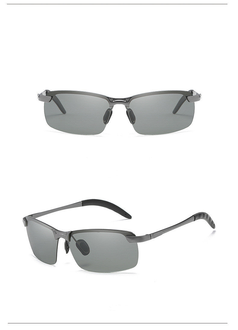 Men's Polarized Retro Photochromic Sunglasses