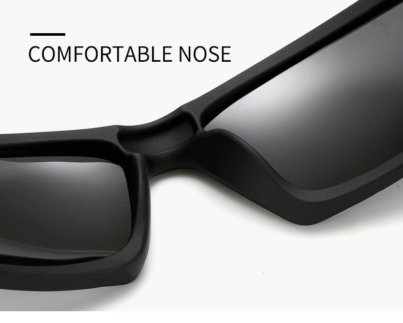 Men's Retro Polarized Sunglasses for Cycling and Sports