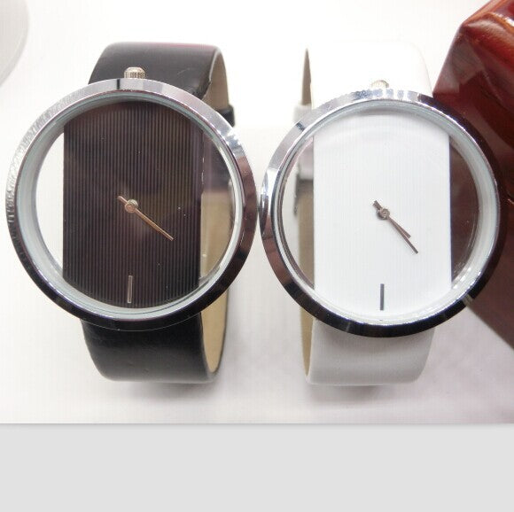 Minimalist Transparent Hollow Vintage Women's Quartz Watch