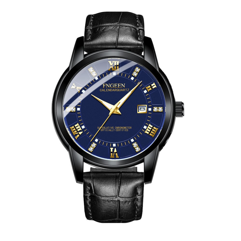 Men's Ultra-thin Waterproof Quartz Business Watch