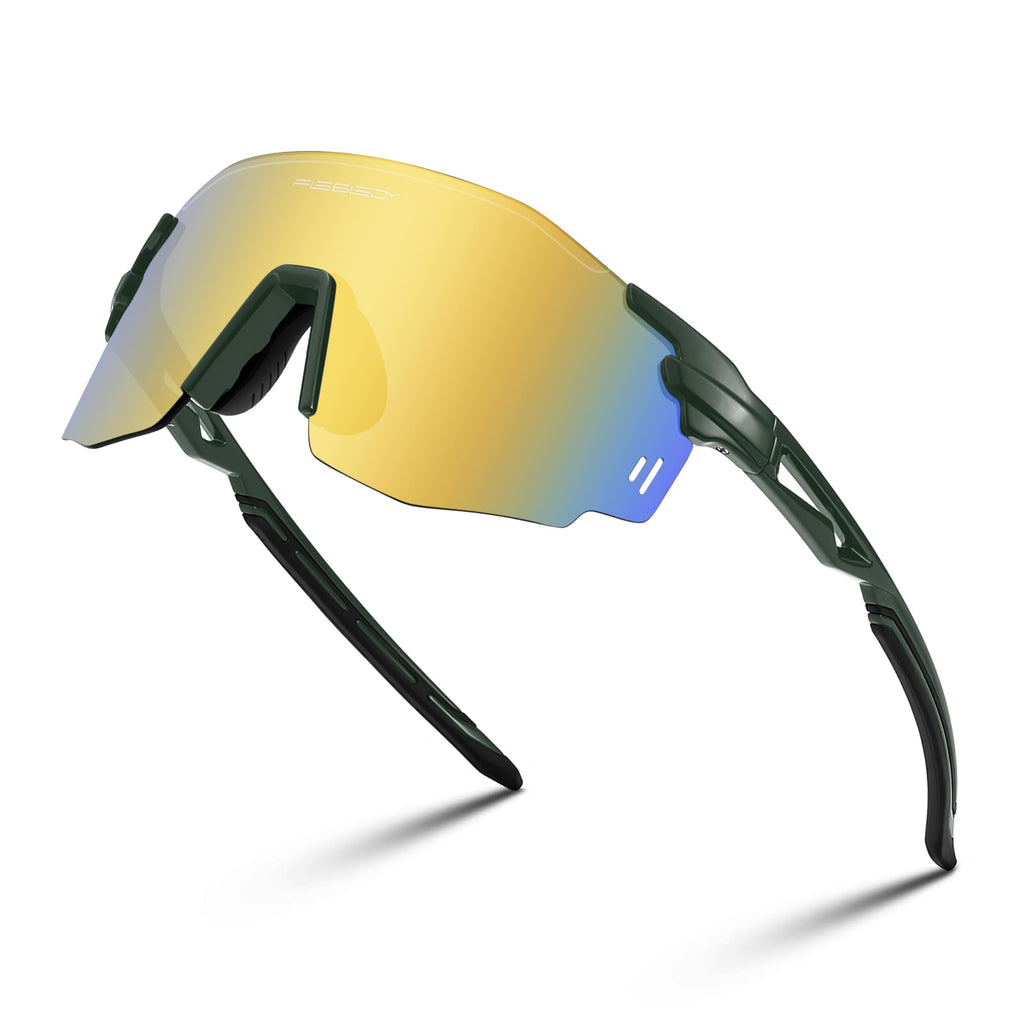 FEISEDY Rimless Sports Sunglasses for Men Women Tr90 Frame for Cycling Fishing Running B0116