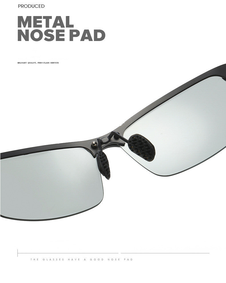 Men's Polarized Retro Photochromic Sunglasses