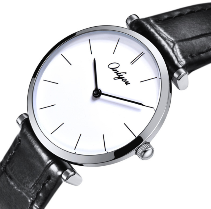 Couple's Steel Quartz Watch - Minimalist Slim Design