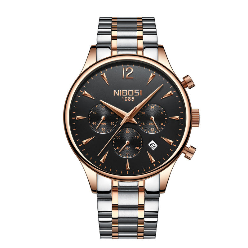 Genuine Ultra-Thin Waterproof Quartz Watch for Men and Women